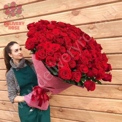 101 красная роза - bloomflowers.pl