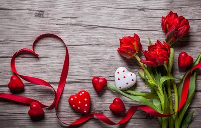 С Днем Святого Валентина — прикольные поздравления в стихах и картинках