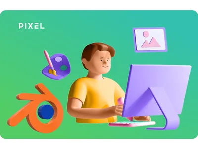 3D-моделирование для детей: 11 бесплатных онлайн-уроков в Blender | Школа  программирования \"Пиксель\" | Дзен