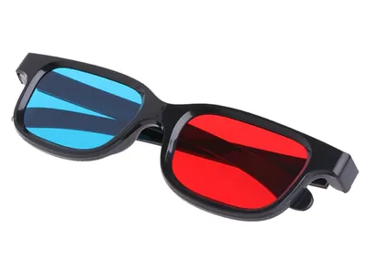 классический синий фон с анаглифическими 3d очками, 3д очки, кино фильмы,  кинотеатр фон картинки и Фото для бесплатной загрузки