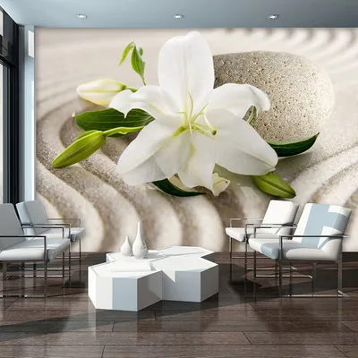 Купить 3D обои современные тюльпаны бабочки цветы фото настенные фрески  гостиная ТВ диван фон настенные обои | Joom