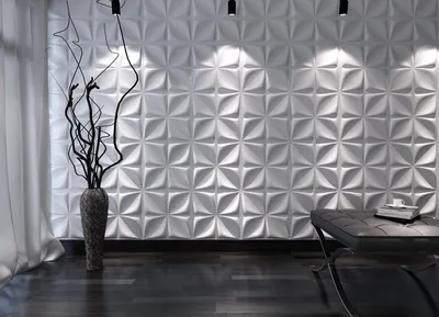3D панели для стен в интерьере | Дизайн Vid