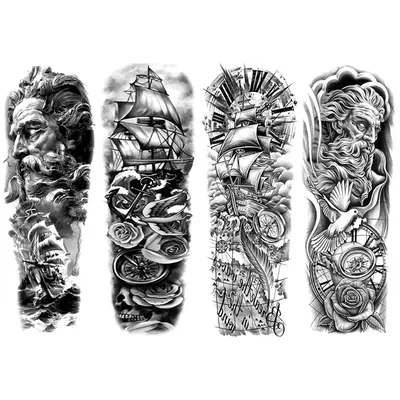 50 невероятных 3D татуировок