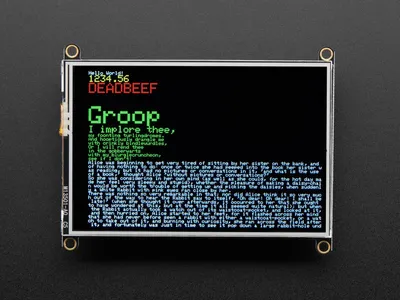 DFRobot 3.5-In 480x320 TFT LCD Capacitive Touchscreen - RobotShop