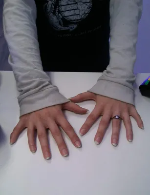 Экспериментальная фотография: 6 пальцев на руке