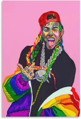 Tekashi 6ix9ine Shark Signed 16x20 BAS at Amazon's Sports Collectibles Store