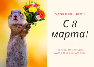 Пора поздравлять: прикольные открытки с 8 Марта, стихи и пожелания для  женщин - sib.fm