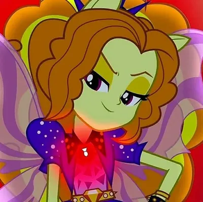 Adagio Dazzle 💜❤💜❤💜❤ | My little pony pictures, My little pony drawing,  My little pony characters