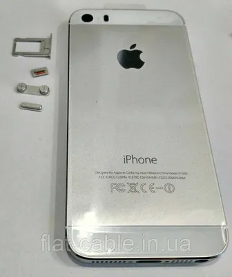 Корпус с кристаллами Diamond для iPhone 5 розовое золото и белые стекла