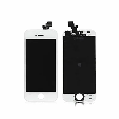 Верхняя и нижняя стеклянная сменная панель для iPhone 5 5S SE черного и  белого цвета | AliExpress