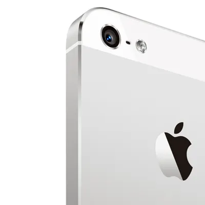 Верхняя и нижняя часть задней крышки для Apple iPhone 5 (белый) купить в  интернет-магазине Master-mobile