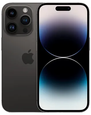 Картинка Айфона в руках с логотипом Apple