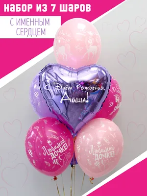 Афиша с воздушными шарами День Рождения Free PSD скачать бесплатно ПСД