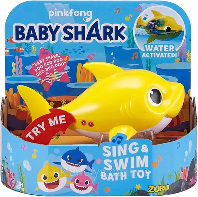 BABY SHARK Интерактивная мягкая игрушка - МАЛЫШ АКУЛЕНОК купить в интернет  магазине с доставкой по Украине | MYplay