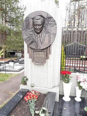Как выглядит могила Александра Барыкина, памятник на которой оплатила Алла  Пугачева :: :: Клео.ру