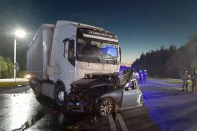 Появилось видео с места ДТП в Пензенской области, где погибли трое