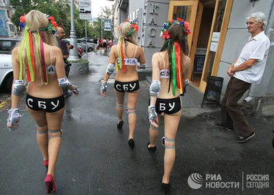 Женское движение FEMEN не участвовало в оппозиционном митинге - Телеграф