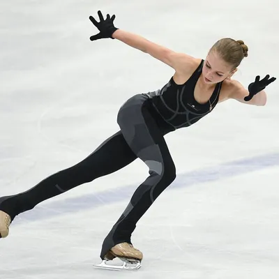 Трусова сделала пять четверных на олимпийской тренировке