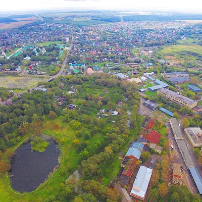 Город Александров с высоты в августе 2016 года | Владимирский край