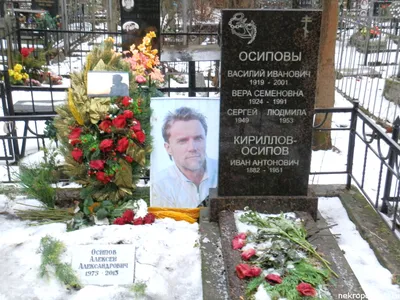Осипов Алексей Александрович - биография, фото места захоронения