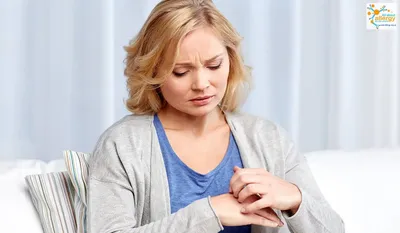 Аллергическая сыпь на руках: фото с обработкой цвета
