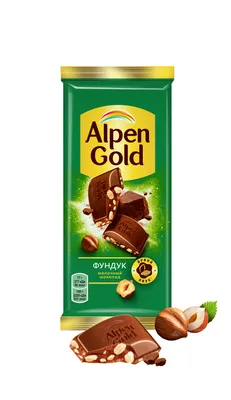 Шоколад Alpen Gold молочный с фундуком 85 г - отзывы покупателей на  маркетплейсе Мегамаркет | Артикул: 100028049778