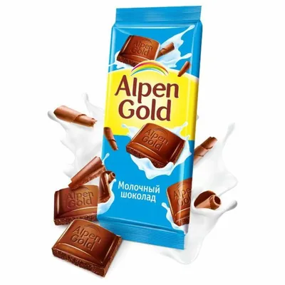 Шоколад Alpen Gold молочный - Росконтроль