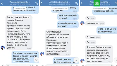 Опубликована переписка убитой Анастасии Ещенко об Олеге Соколове - МК