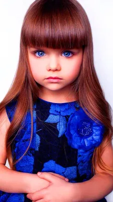 Самая красивая девочка в мире – шестилетняя Анастасия Князева из Перми |  Glamour