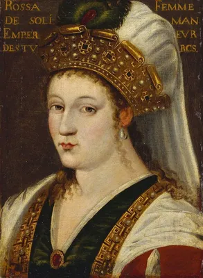 Роксолана (Александра -Анастасия Лисовская) (1505-1668) | Renaissance  portraits, Sultan, Vintage artwork