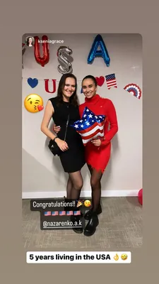 Российская гимнастка Назаренко получила американское гражданство