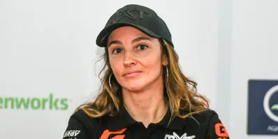 Российская мотогонщица Анастасия Нифонтова едет на Дакар 2019.