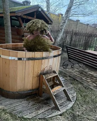 Волочкова показала откровенный снимок из бани с новой печкой
