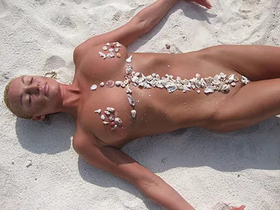 Volochkova naked on the beach (23 photos) - sex eporner pics