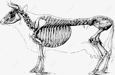 череп коров. мертвые животные кости головы с рогами. винтажная анатомия  гравированного скелета. набросок черепа Иллюстрация вектора - иллюстрации  насчитывающей епархии, линия: 242151724