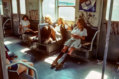 Rare Photos Of NYC Underground In The 70's And 80's A.K.A “Hell On Wheels”  | Bored Panda