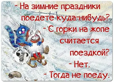 Анекдоты про зиму) | Все, что вы хотите услышать. | Дзен