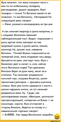 Муж заметил, что жена слишком часто с кем-то по мобильному телефону  разговаривает, решил проверить. / анекдоты про семью :: анекдоты про жен и  мужей :: анекдоты / смешные картинки и другие приколы: