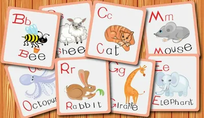 Английские слова с картинками для школьников и дошкольников.