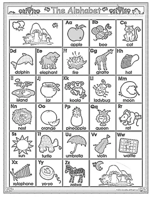 Английский алфавит для детей раскраска | Детские раскраски, распечатать,  скачать | Детские раскраски, Английский алфавит, Алфавит