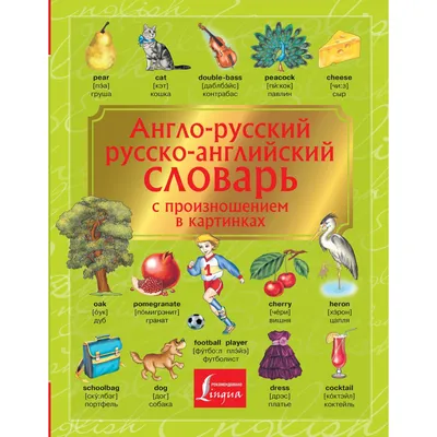 Первый английский в картинках для малышей — купить книги на русском языке в  Швейцарии на WorldBooks.ch