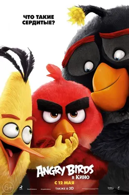 Фотография Angry Birds Птицы Мультики Перья