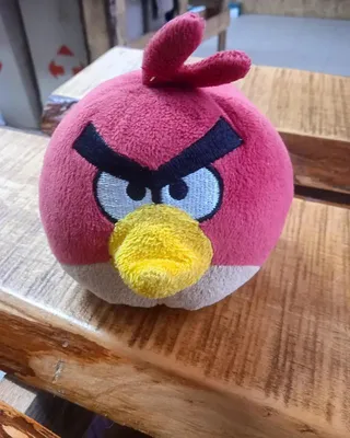 Энгри бёрд Angry Birds птица красная мягкая из игры — купить в Красноярске.  Состояние: Б/у. Другое (дети растут) на интернет-аукционе Au.ru