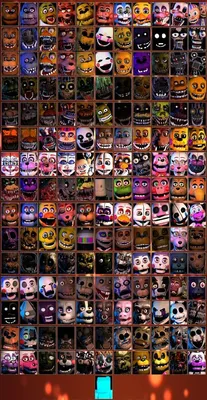 все аниматроники | Fnaf jumpscares, Fnaf photos, Fnaf