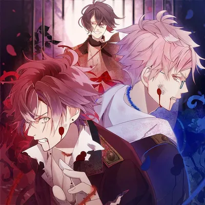 Сю Сакамаки / Шу Сакамаки/ Shu Sakamaki / Diabolik Lovers / Дьявольские  возлюбленные / Эстетика / Коллаж | Вампиры, Аниме, Коллаж