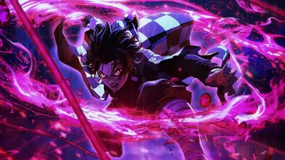Demon Slayer - Tanjiro - edit 4k | Cool anime wallpapers, Anime wallpaper,  Anime computer wallpaper