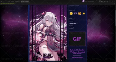 Which Steam Background for Artwork Showcase is Your Favorite? (anime) : r/ Steam