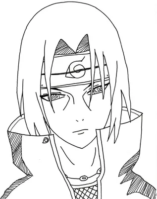 I Drew Itachi Uchiha From \"Naruto\" . . #animedrawing #coffeeart | Instagram