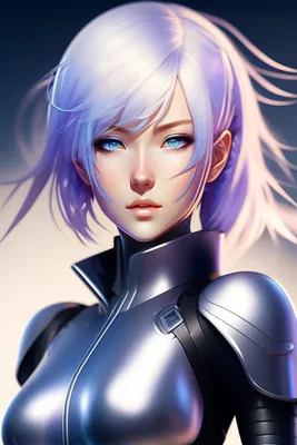 Android Robot Anime Girl AI Unedited by DuckLabz on DeviantArt