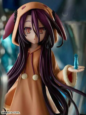 Shiro. Сиро. No Game No Life. «Нет игры — нет жизни». Дакимакура  двусторонняя. — Дарума-Ин